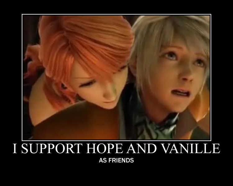 Hope and Vanille poster