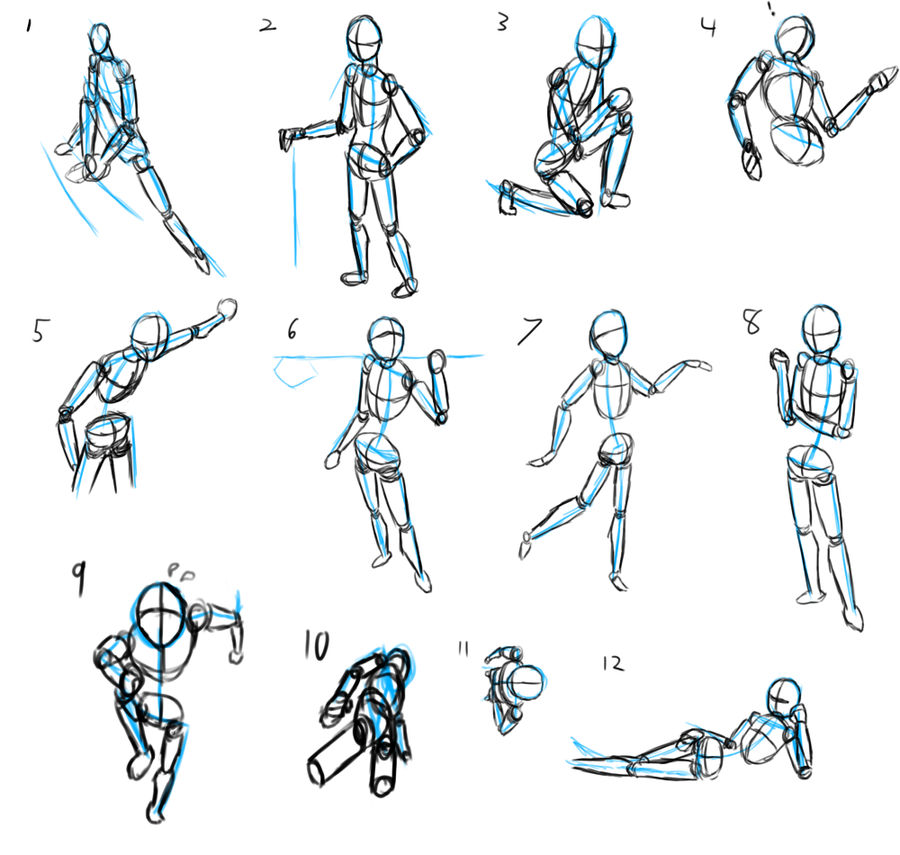 Quick Perspective Exercise Perspective and pose exercises by jayemjee on DeviantArt