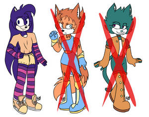 Sonic Character Adopts #5 (1/3 OPEN!)