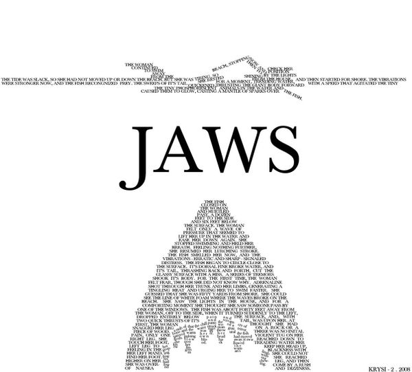 JAWS - Typography Version by iwannabegackt
