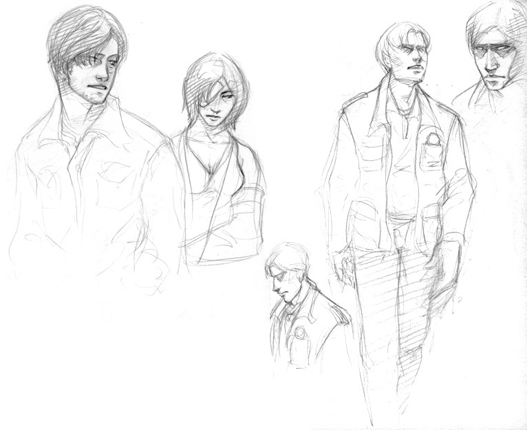 Silent Hill sketches