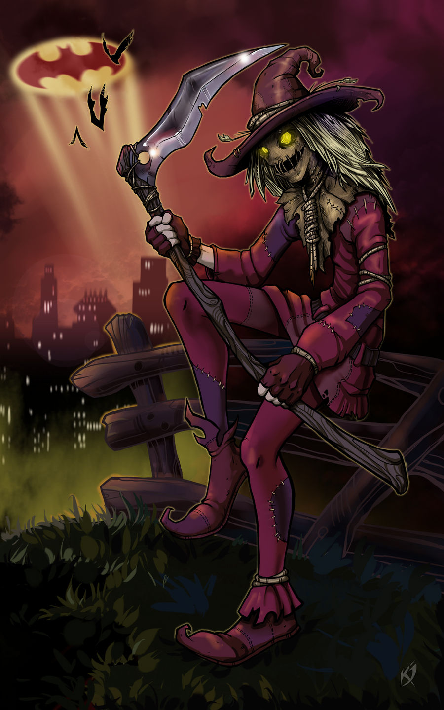 the Scarecrow by Klar-Jezebeth on DeviantArt