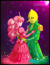 Gift - Bubblegum and Lemongrab