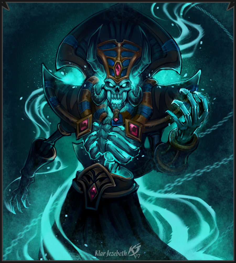 Kel'Thuzad by Klar-Jezebeth on DeviantArt