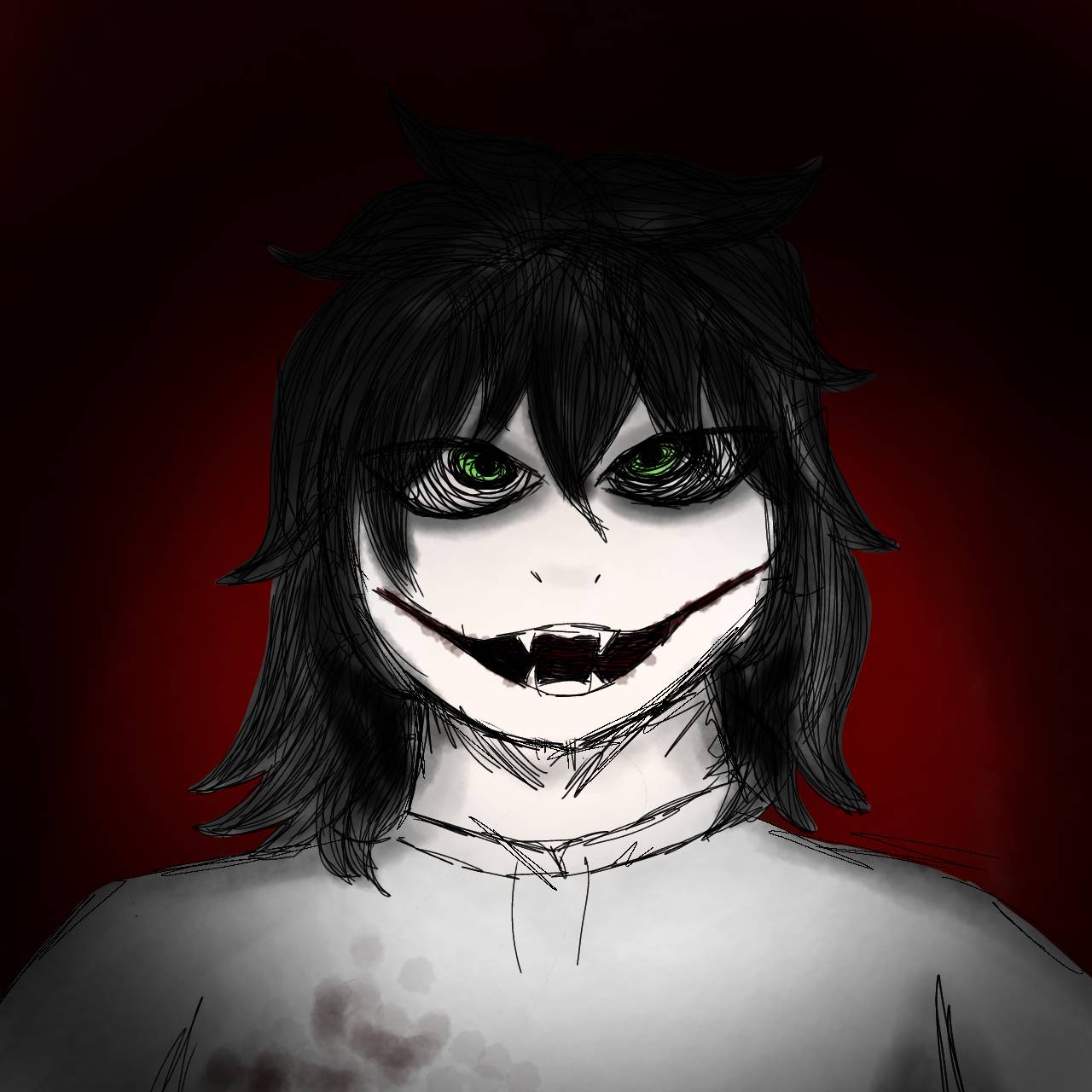 Drawing JEFF THE KILLER in Different Styles (SCARY) 