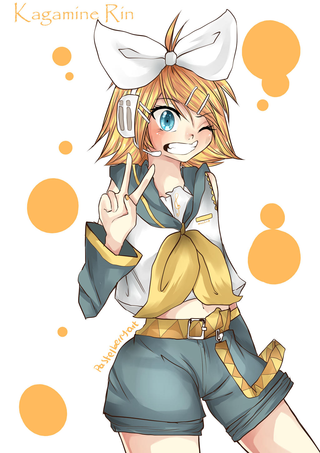 Kagamine Rin by Pastelberryart on DeviantArt