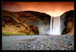 Skogafoss in color by kgeri