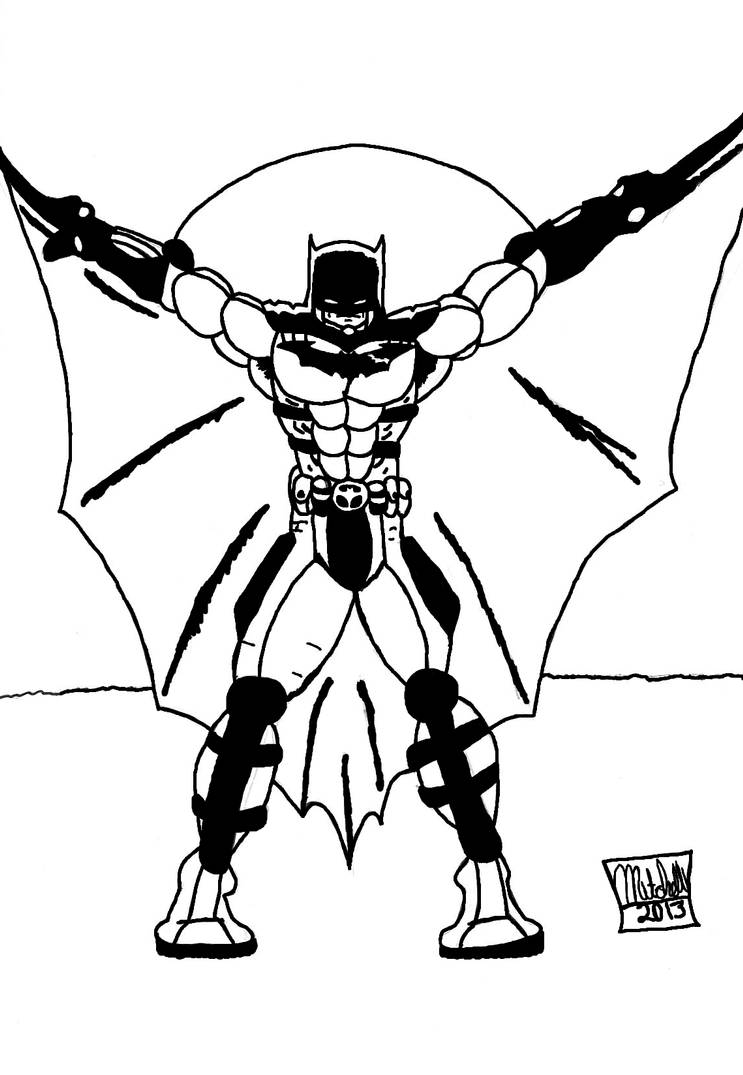 Underlining Batman Batman Undetected- Digital Cover Inks by MayhemComics10 on DeviantArt