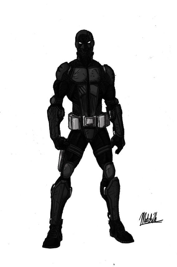 Wraith- Final Suit Design by MayhemComics10 on DeviantArt