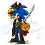 Happy Halloween with Sonic