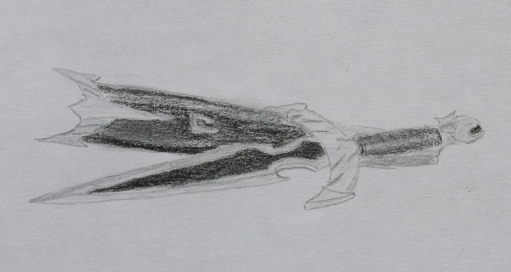 Mehrunes Dagon razor by FlakySkin on DeviantArt