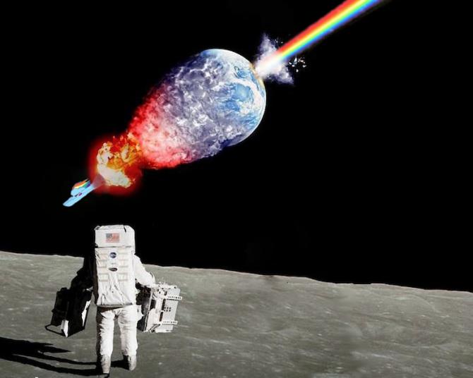 Rainbow Dash vs Earth