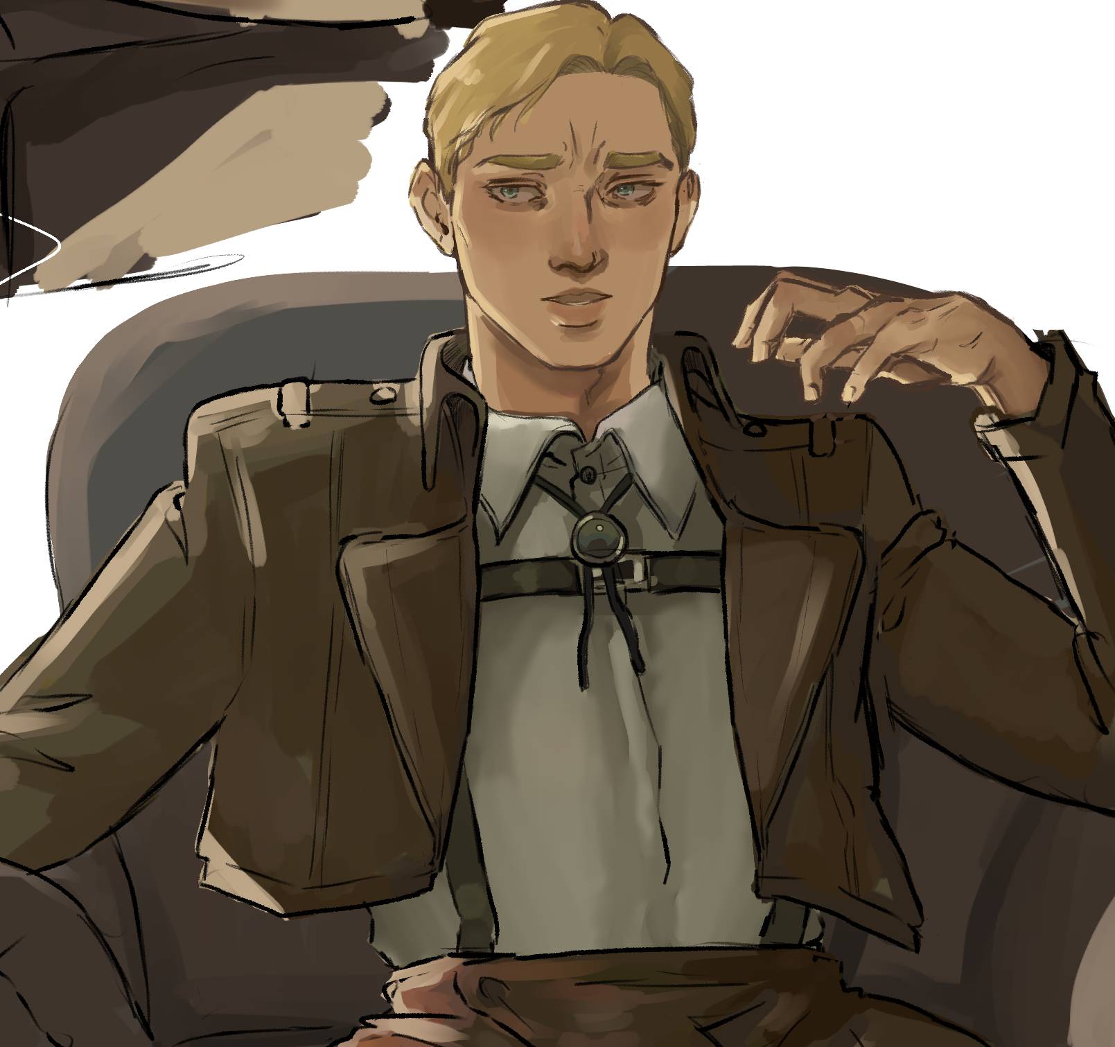 Erwin Smith Fanart Attempt by Bomidoesart on DeviantArt