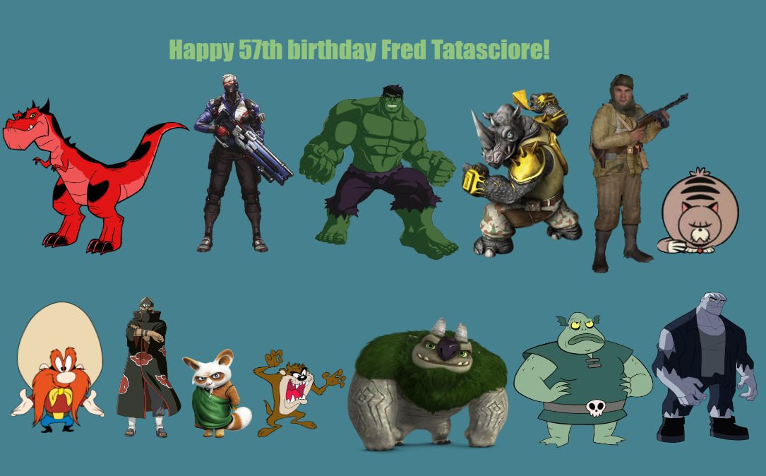 Happy 57th Birthday Fred Tatasciore! by DuckTalesFanNerd on DeviantArt