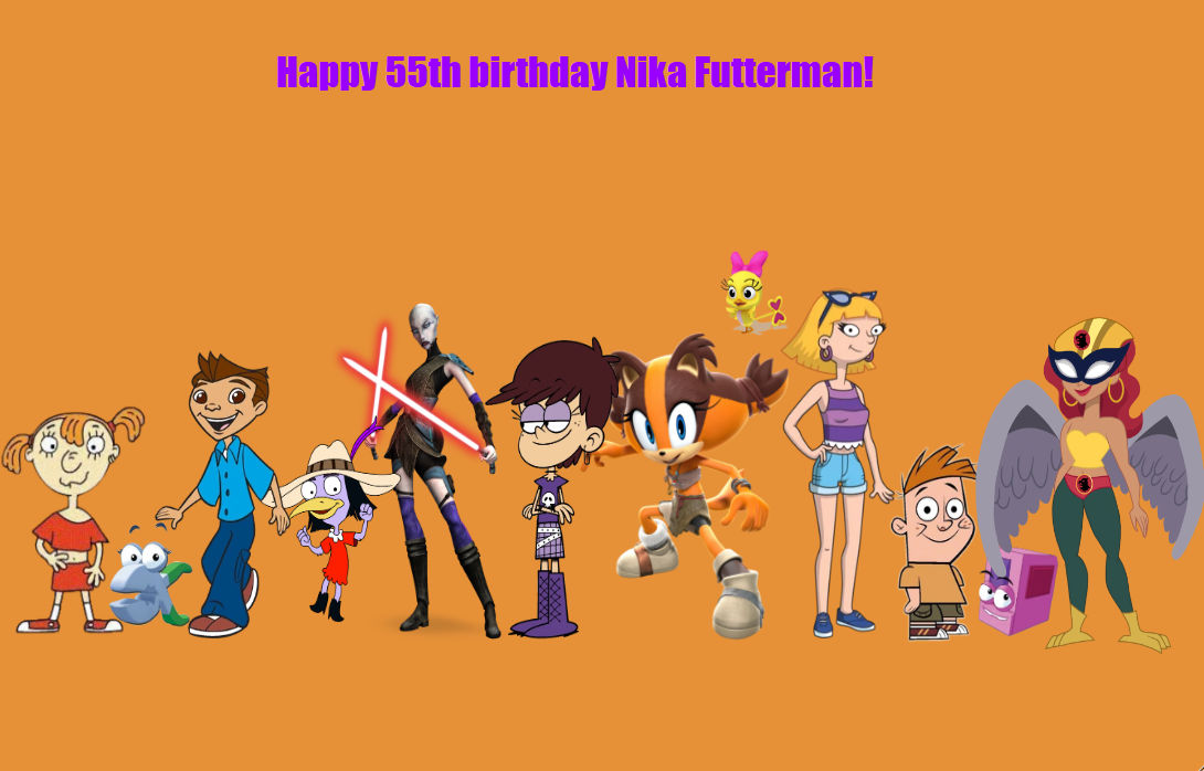 Fan Futterman Happy 55th Birthday Nika Futterman! by DuckTalesFanNerd on DeviantArt