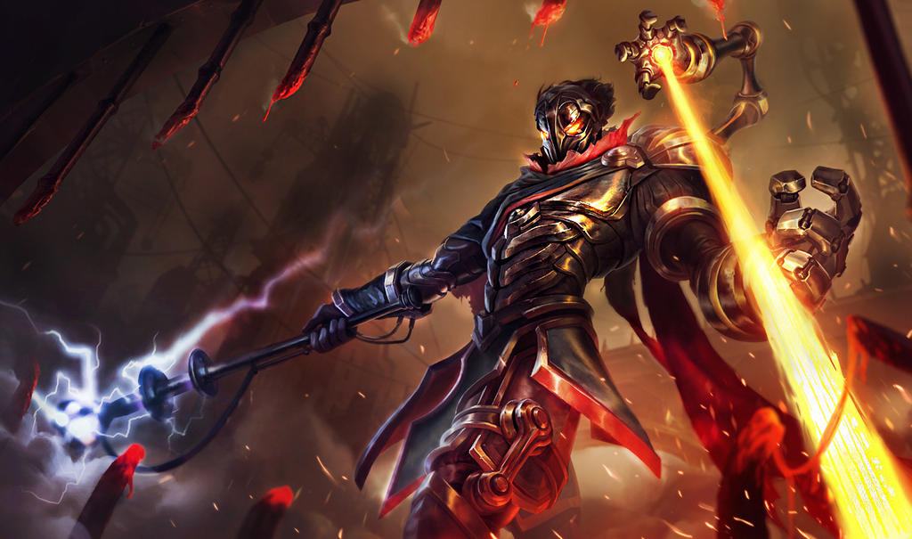 Viktor splashart fanart by KinkouAkali on DeviantArt