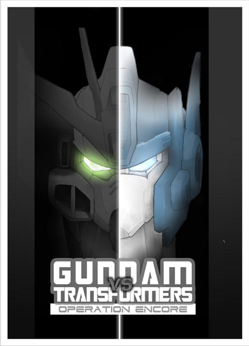 GUNDAM vs TRANSFORMERS Cover 2