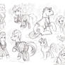 Pony Sketches 1