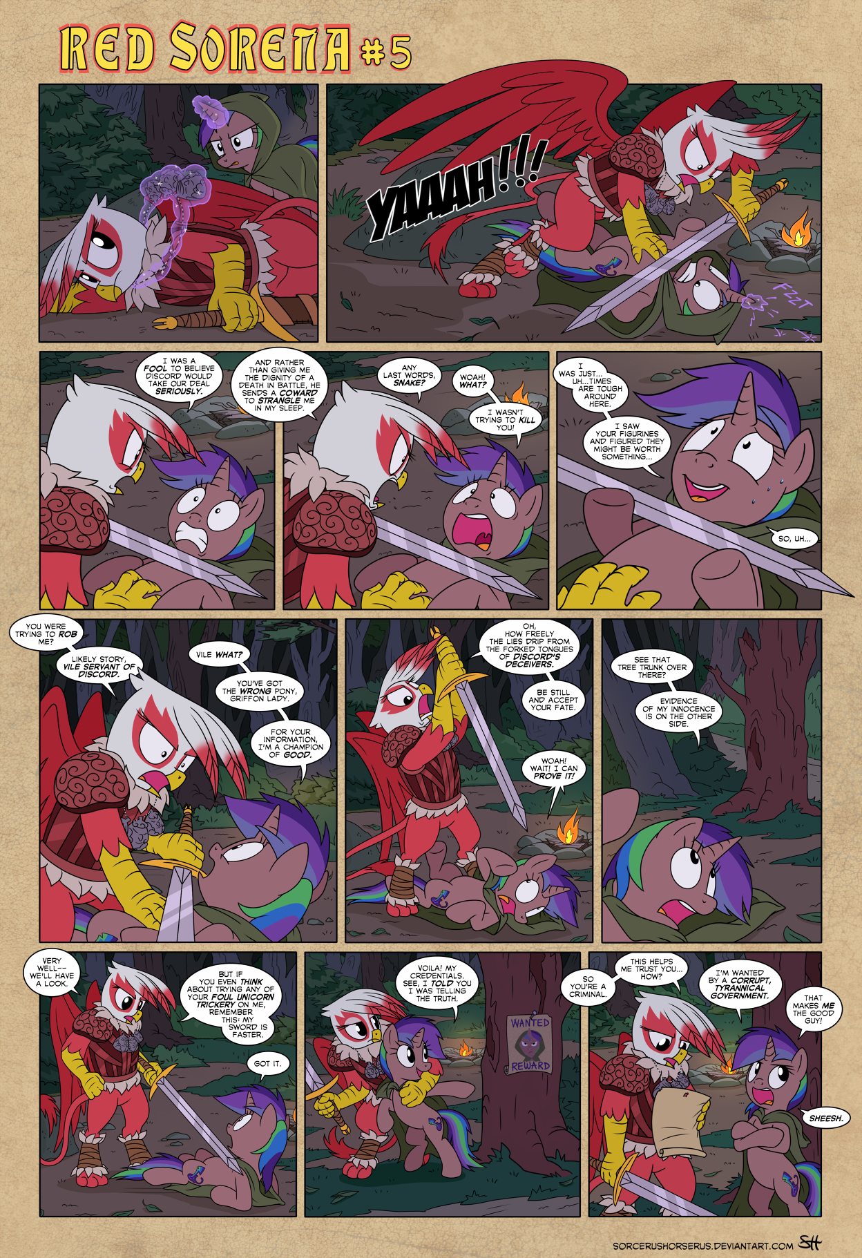 Red Sorena #5 by SorcerusHorserus