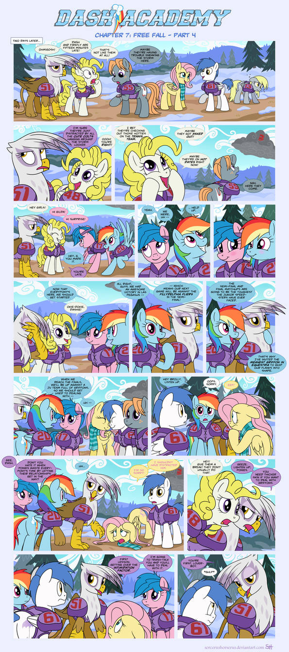 Dash Academy Chapter 7 - Free Fall #4 by SorcerusHorserus