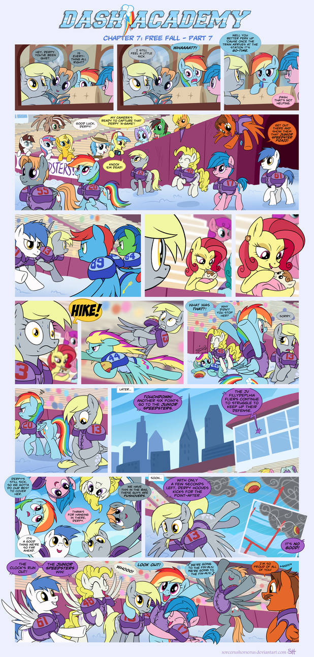 Dash Academy Chapter 7 - Free Fall #7 by SorcerusHorserus
