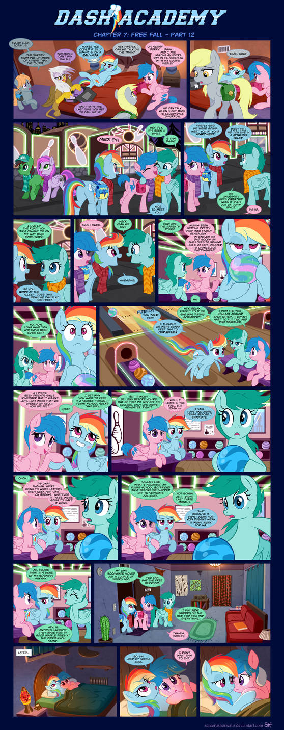 Dash Academy Chapter 7 - Free Fall #12 by SorcerusHorserus
