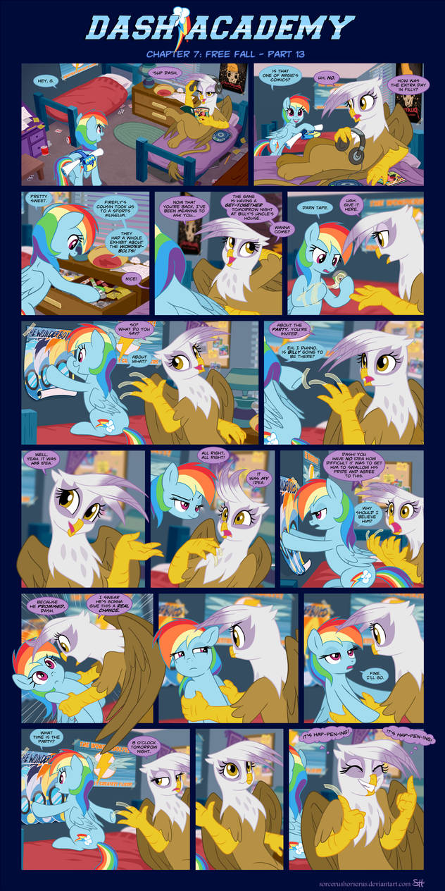 Dash Academy Chapter 7 - Free Fall #13 by SorcerusHorserus
