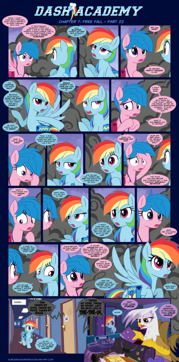 Dash Academy Chapter 7 - Free Fall #22 by SorcerusHorserus