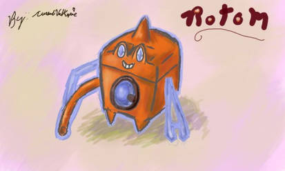 Wash Rotom portrait