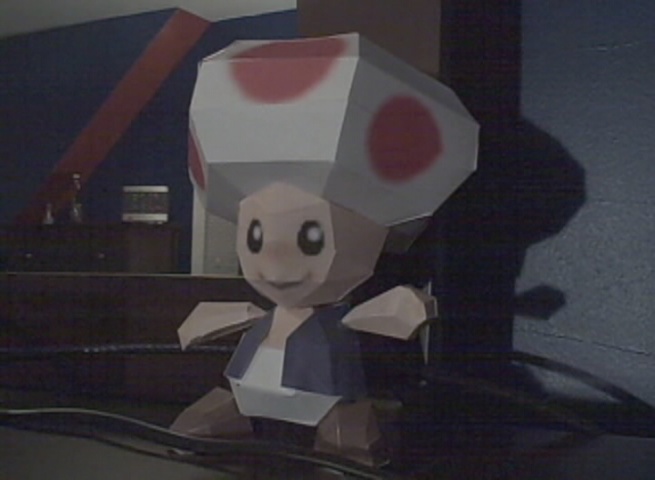 Toad Paperclip Toad Papercraft by littlmiget123 on DeviantArt