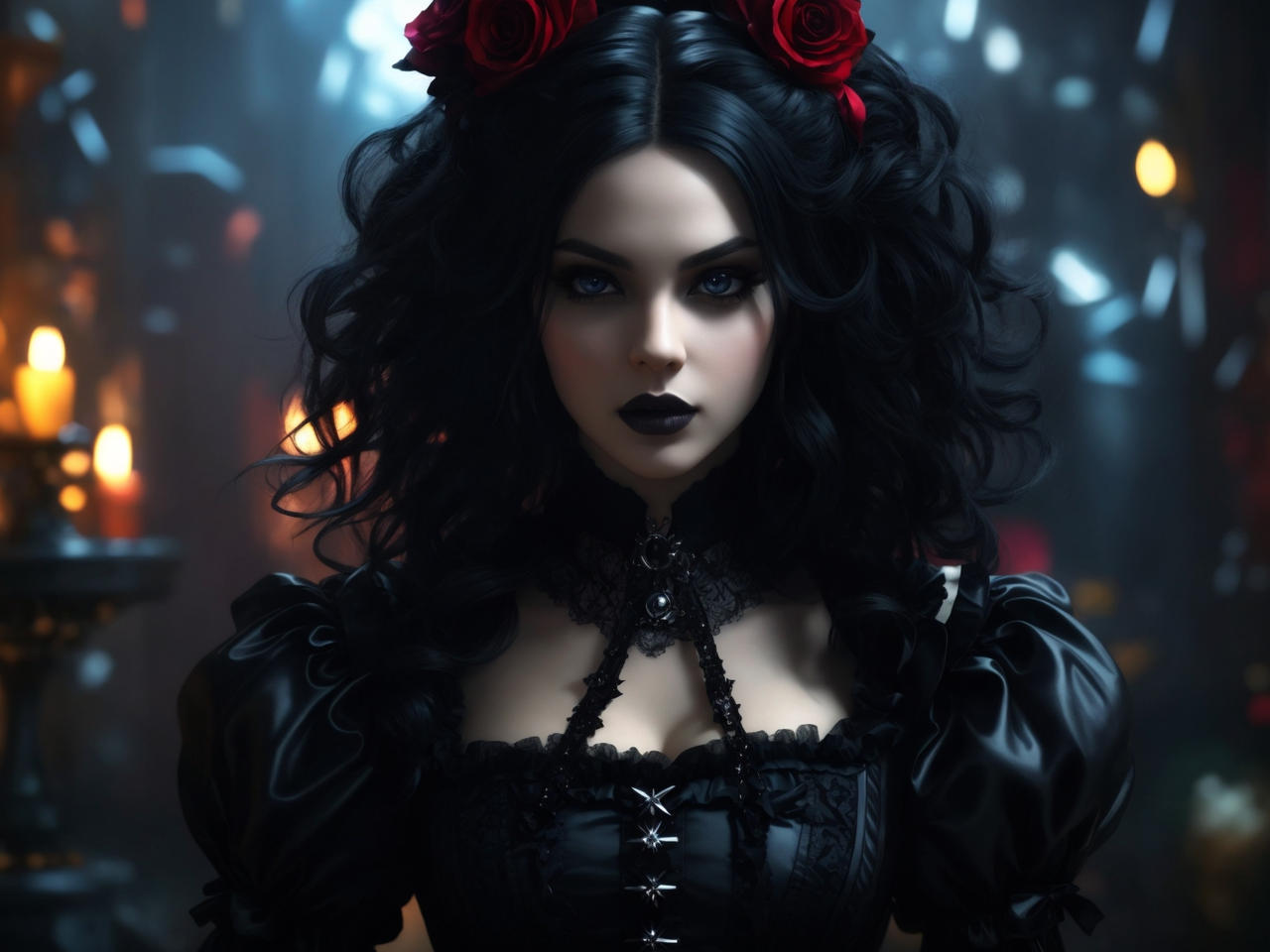 Goth Queen of Hearts by cuda1016 on DeviantArt