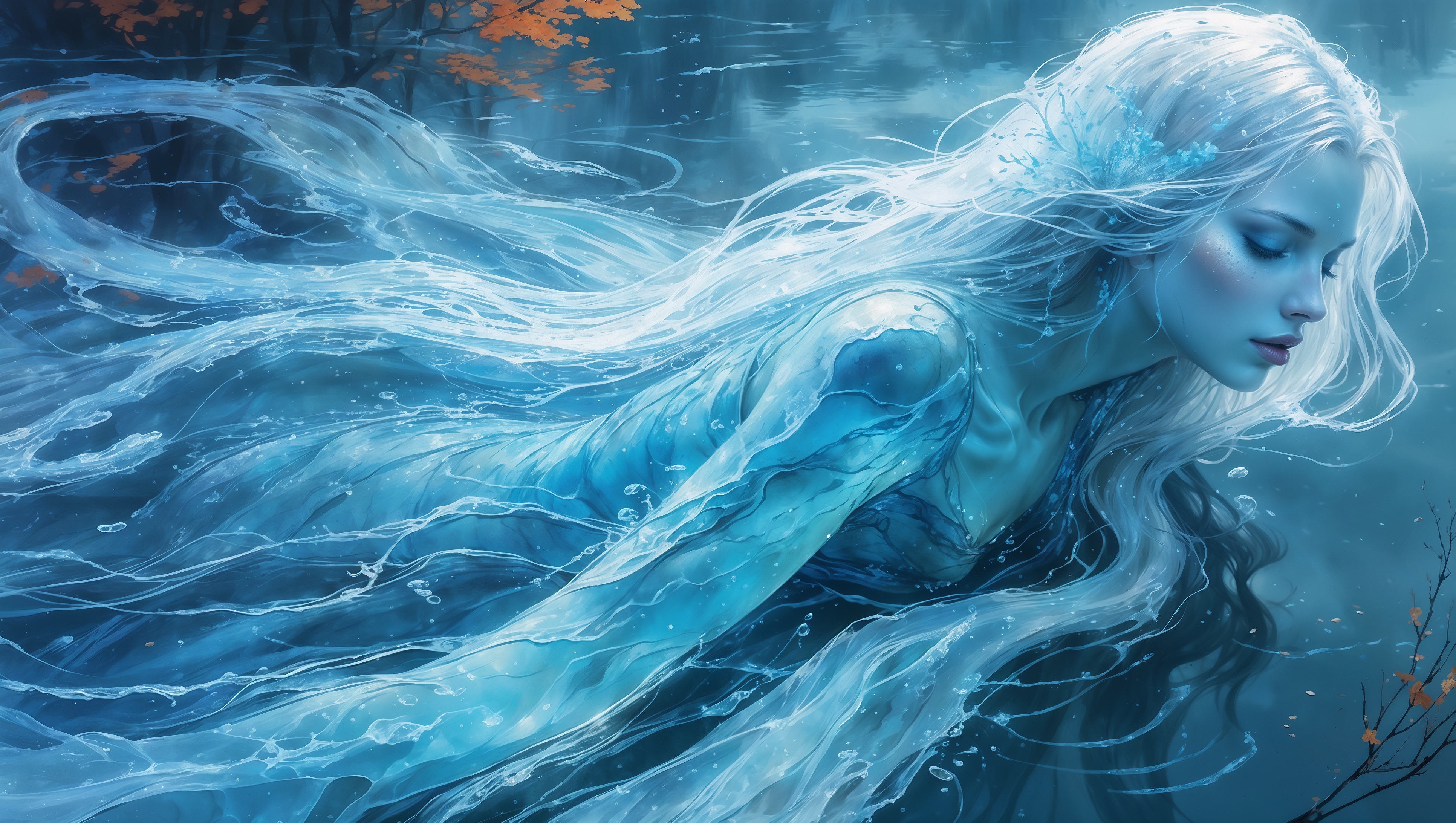 Deviantart Water Element Water Elemental Taking Shape part 1 by cuda1016 on DeviantArt
