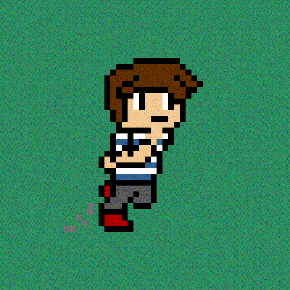 Pixel Walking animated by linkniak on DeviantArt