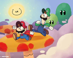 Mario and Luigi