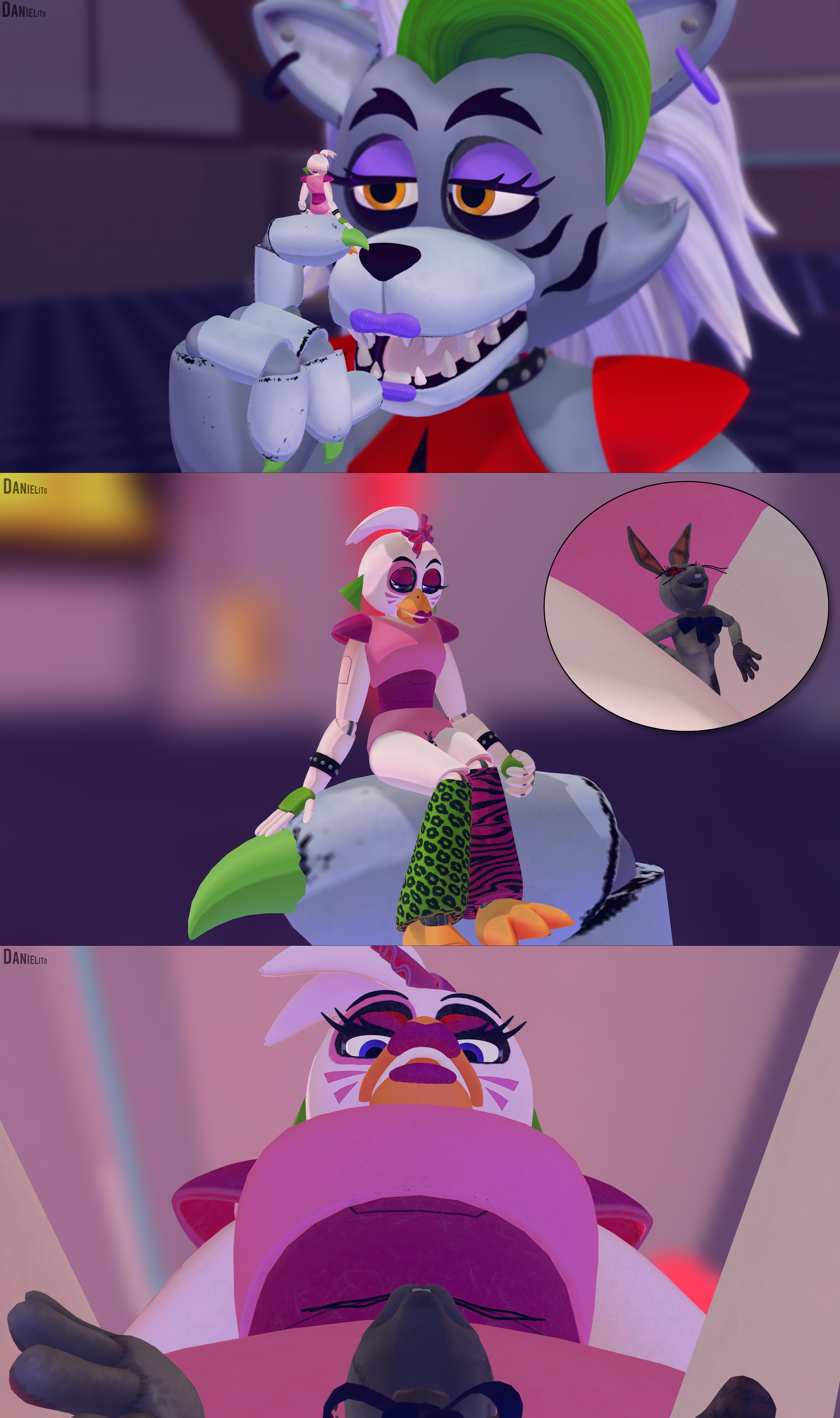 The one cute glitch got shock by the mean robot by earthbluewolf on  DeviantArt
