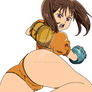 Seven Deadly Sins - Diane's Cute Butt