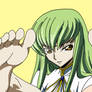 Code Geass - C.C. Feet