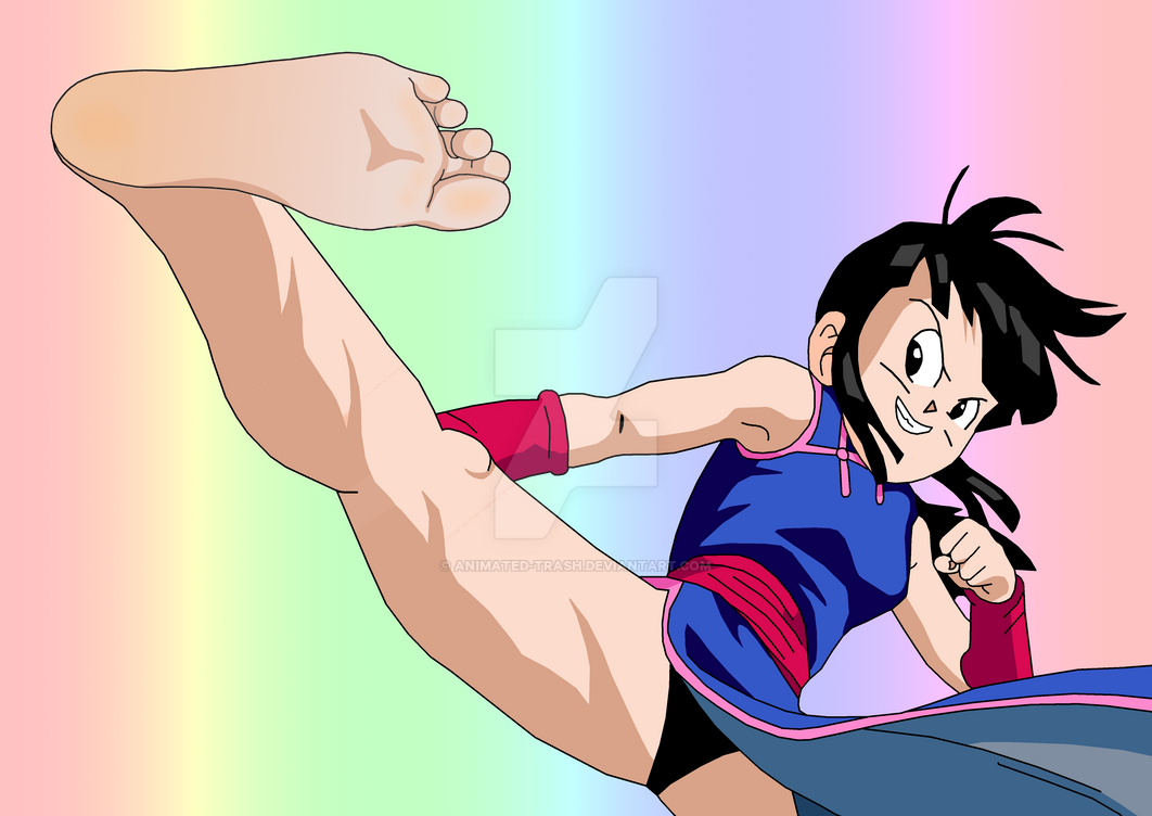 Dragon Ball Z - Chichi's Foot by Animated-Trash on DeviantArt.