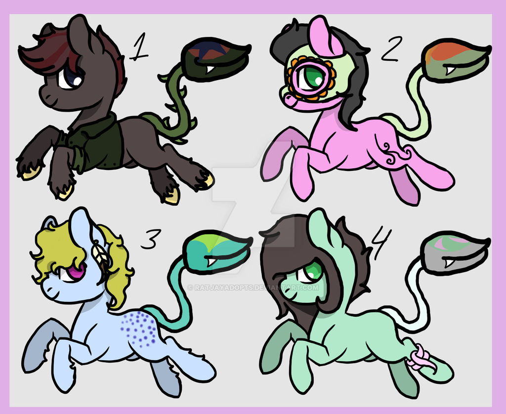 Plant Ponies (Closed)