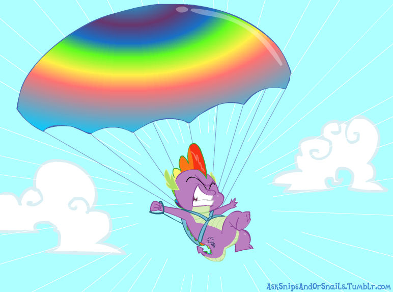 Spike is Rainbow Dash by BrutaMod on DeviantArt