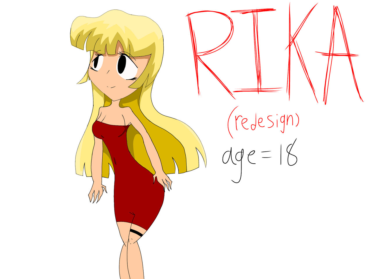 Pokemon Deviantart Rika Rika (redesign) by CrazyDudette10 on DeviantArt