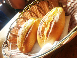 Golden bread....