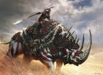 Desert cavalry by FangWangLlin Desert cavalry by FangWangLlin
