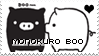 MonokuRo Boo Pig stamp