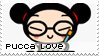 Pucca loving v 1 stamp by becka72