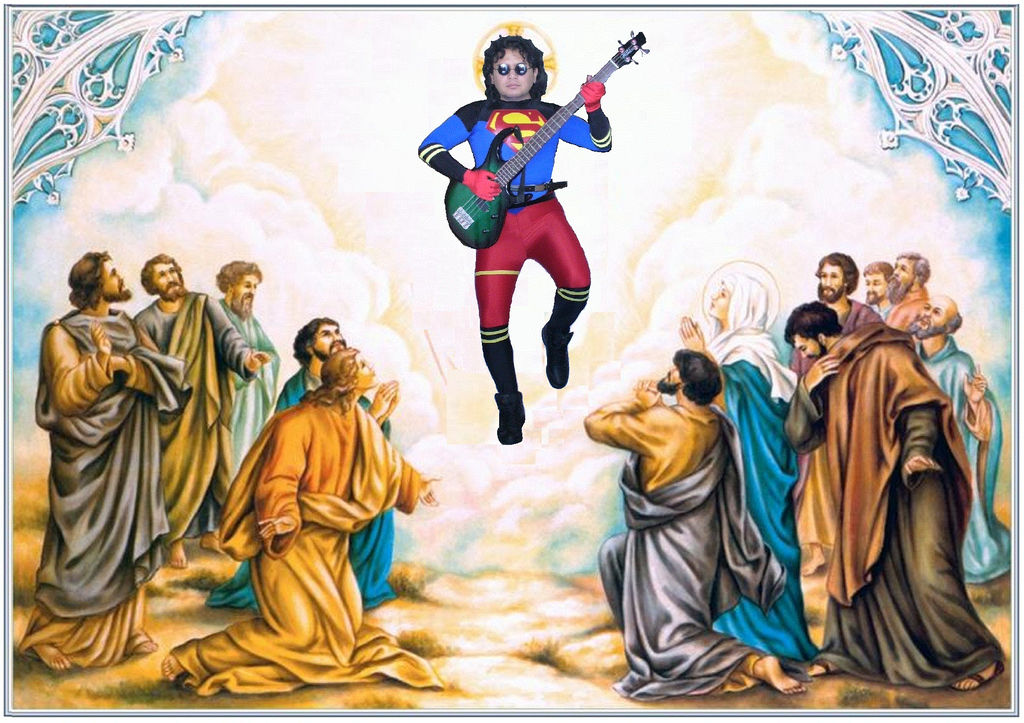 Superboy God of Rock Happy Easter