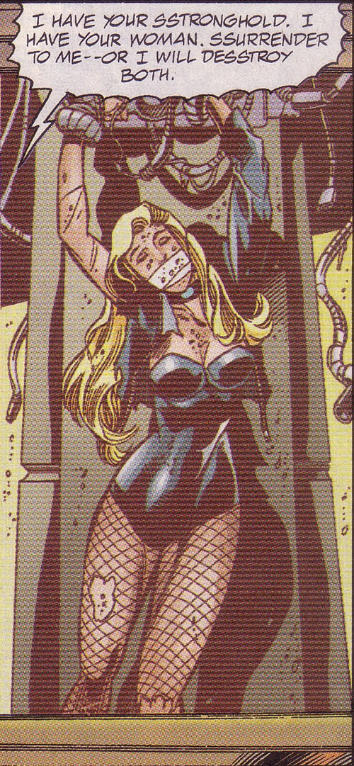 Black Canary JLA Incarnations #3 gagged