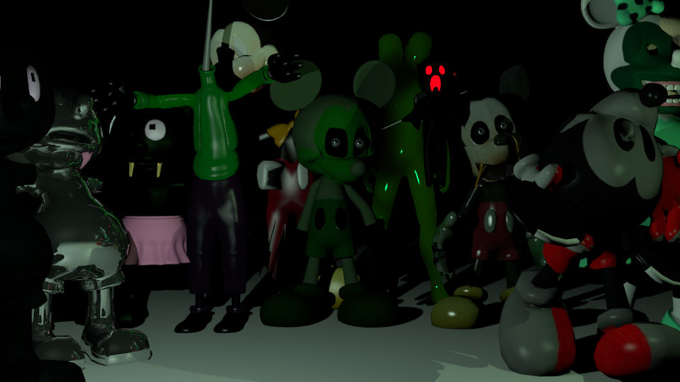 fnati models recreated in roblox by mrcatgameplays on DeviantArt