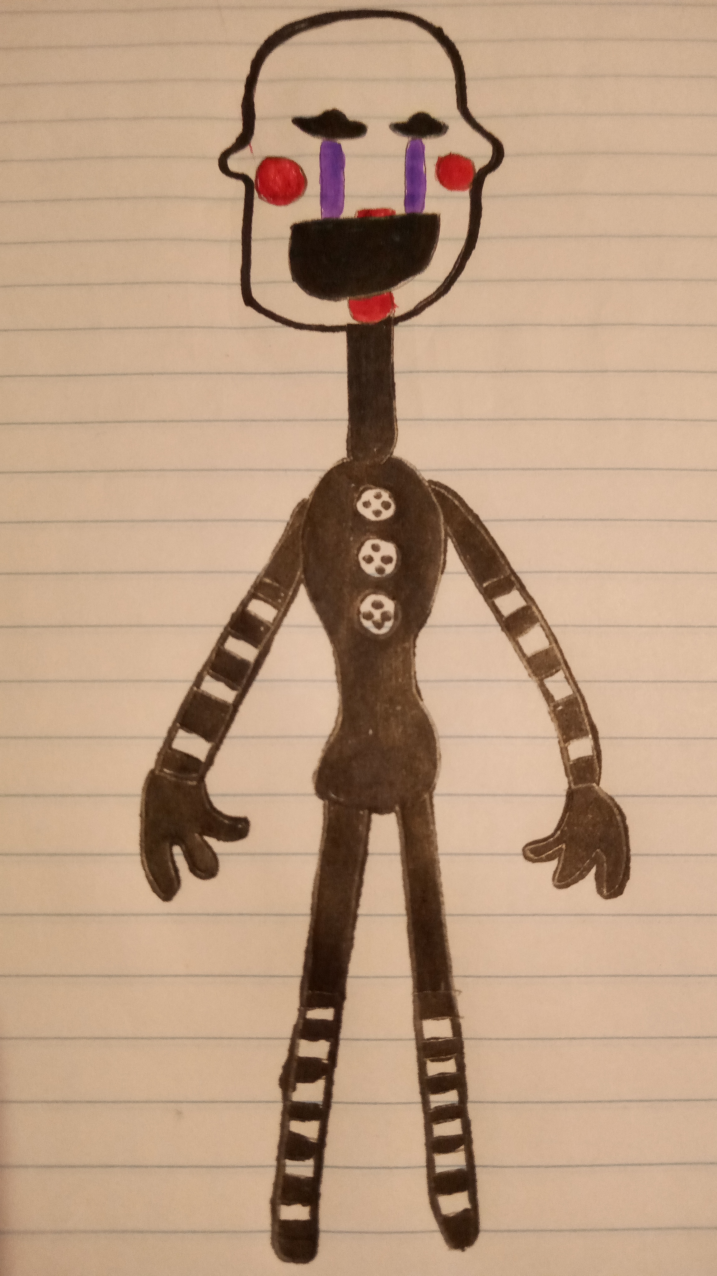 Anime Puppet/ Marionette (FNAF 2) by NinaGeek818 on DeviantArt