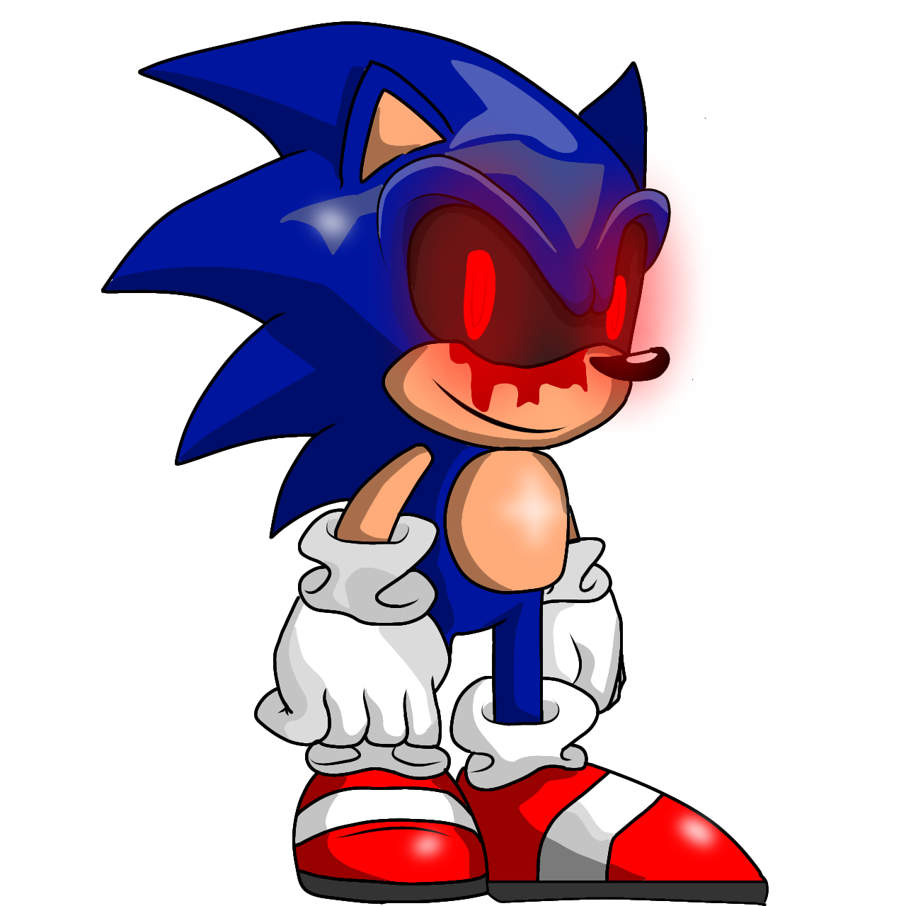 Imagem: Hyper Sonic.exe by IsraelGames on DeviantArt